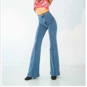 Revice Denim RollerGirl Flare Jeans